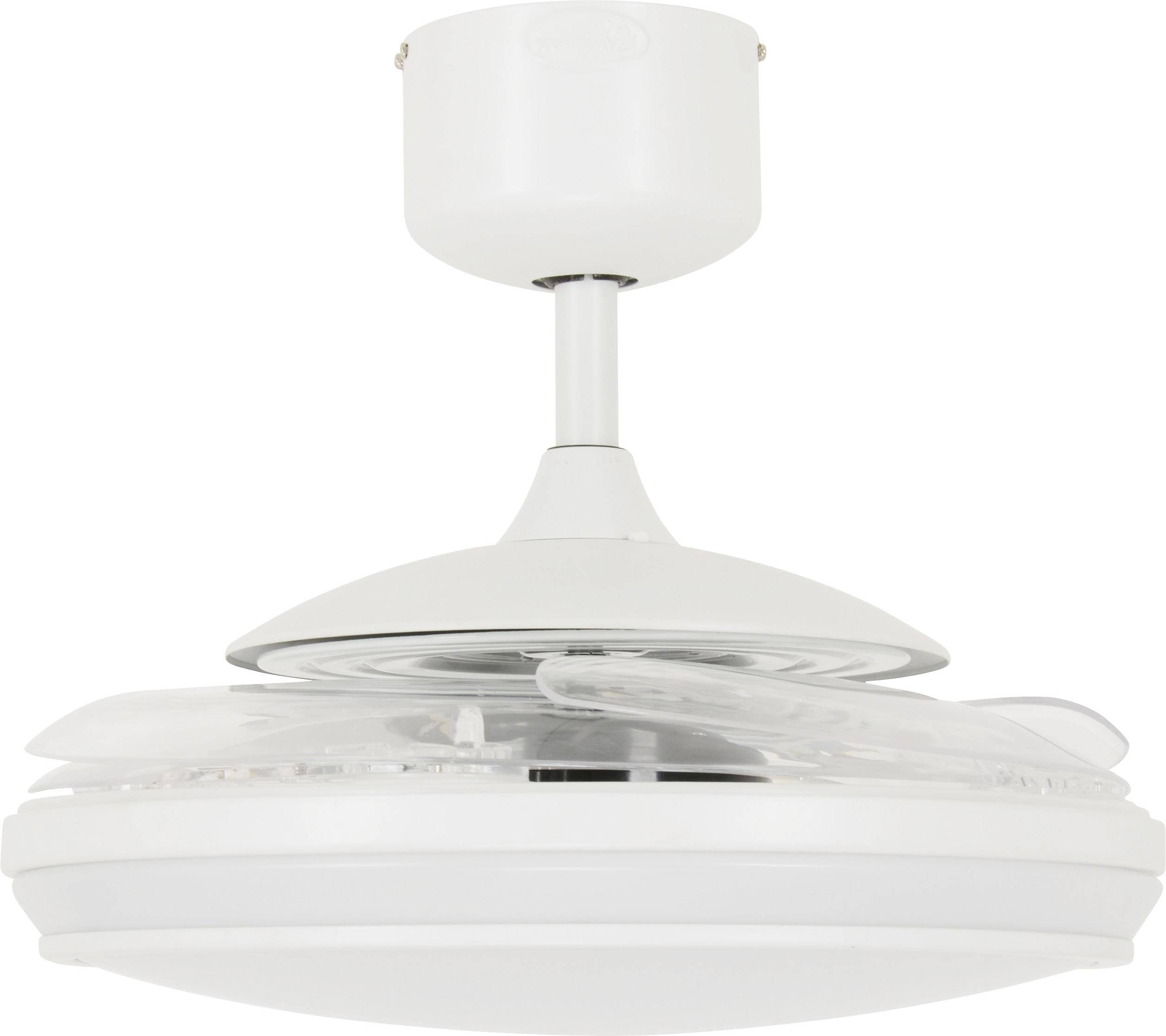 Fanaway Evo 1 Deckenventilator 60 W (Ø x H) 122 cm x 42 cm Weiß