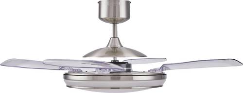 Fanaway Evo 1 Deckenventilator (Ø x H) 122cm x 42cm Gehäusefarbe: Chrom (matt)