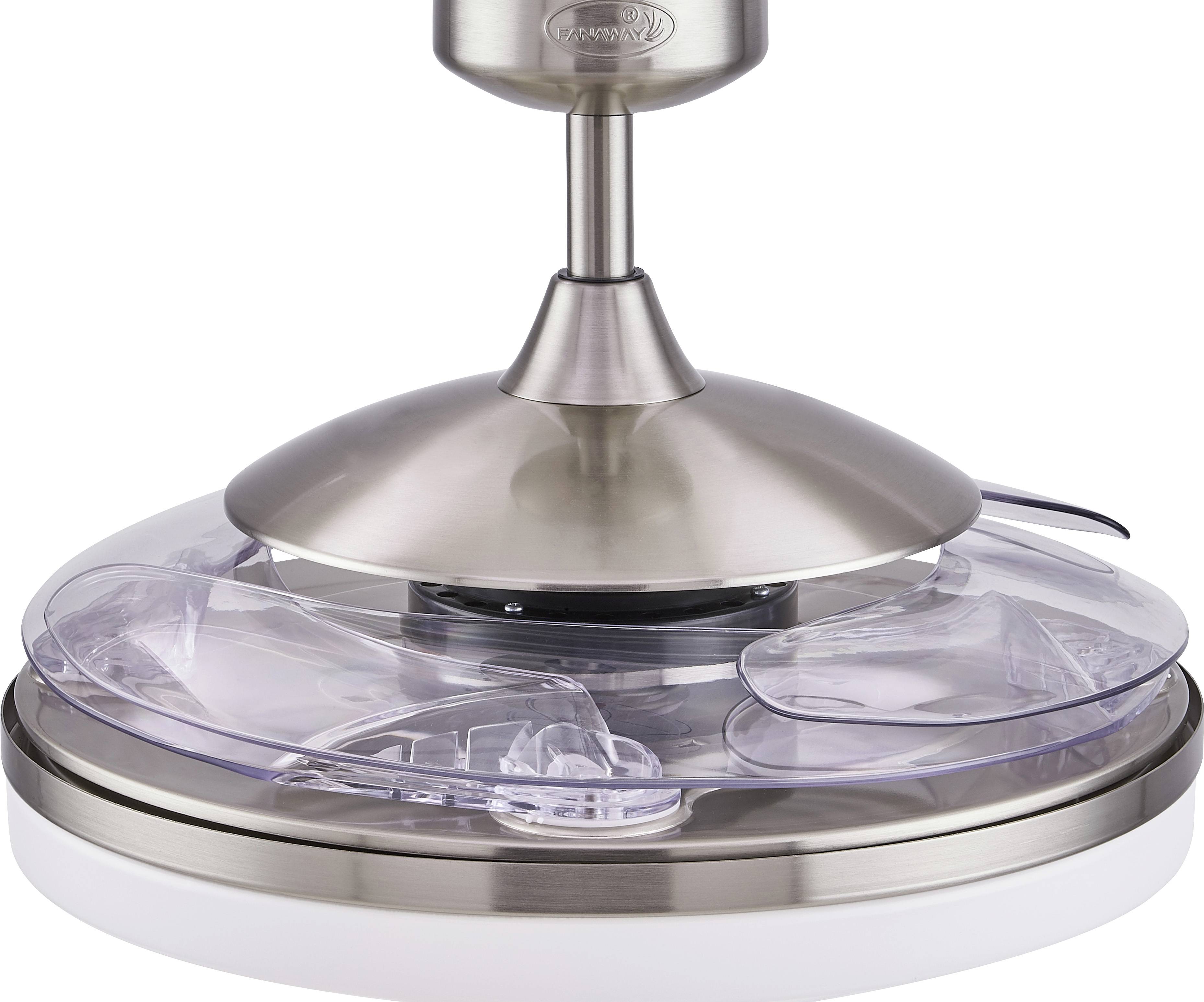 Fanaway Evo 2 Deckenventilator 60 W (Ø x H) 122 cm x 42 cm Chrom (matt)