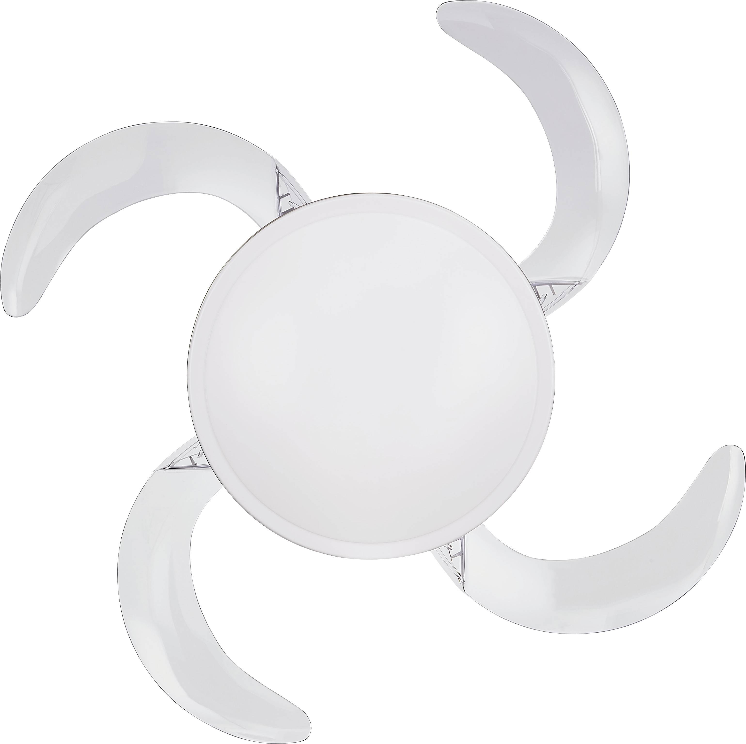 Fanaway Evo 2 Deckenventilator 60 W (Ø x H) 122 cm x 42 cm Chrom (matt)