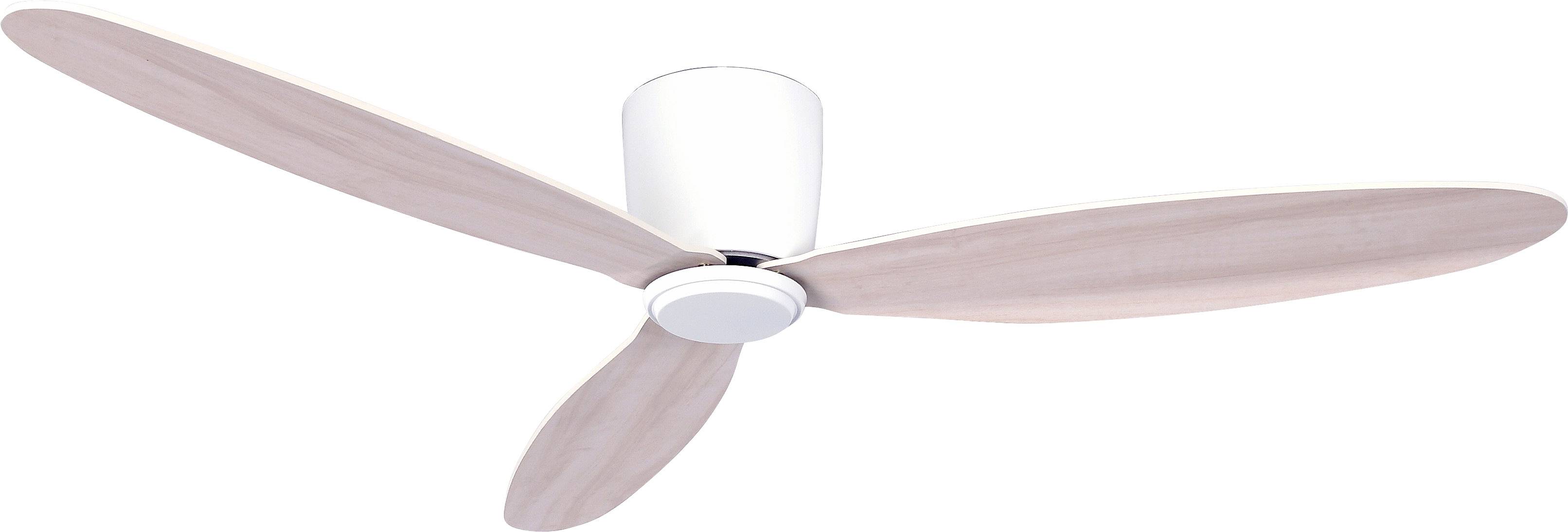 Lucci AIR Radar Deckenventilator 35 W (Ø x H) 132 cm x 19.5 cm Weiß mit Fernbedienung