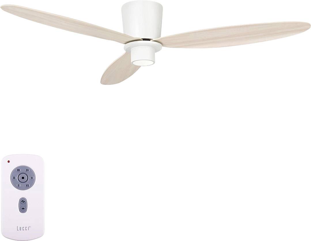 Lucci AIR Radar Deckenventilator 35W (Ø x H) 132cm x 19.5cm Weiß