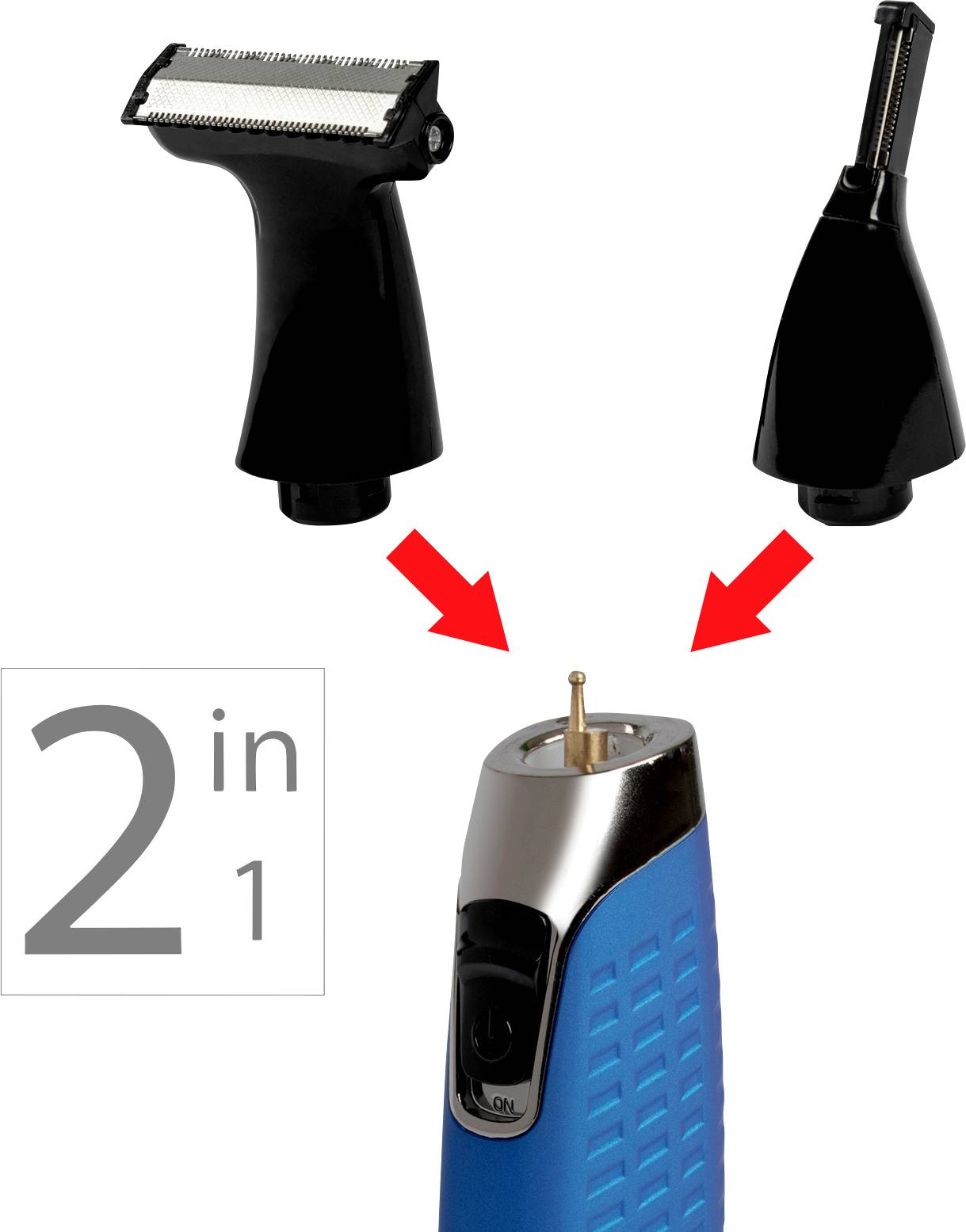 Profi-Care PC-BHT 3074 330740 Detail-Trimmer Blau, Schwarz