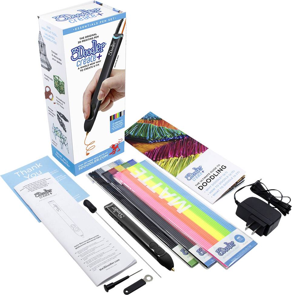 3Doodler MINT Create+ Essential 3D Drucker-Stift 3 mm