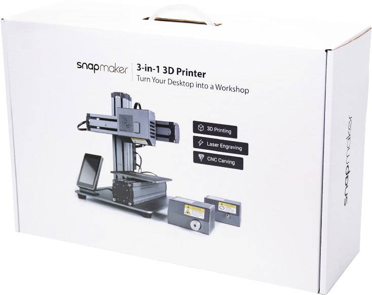 Snapmaker 3in1 3D-Drucker, Laser & CNC Fräse Multifunktionsdrucker