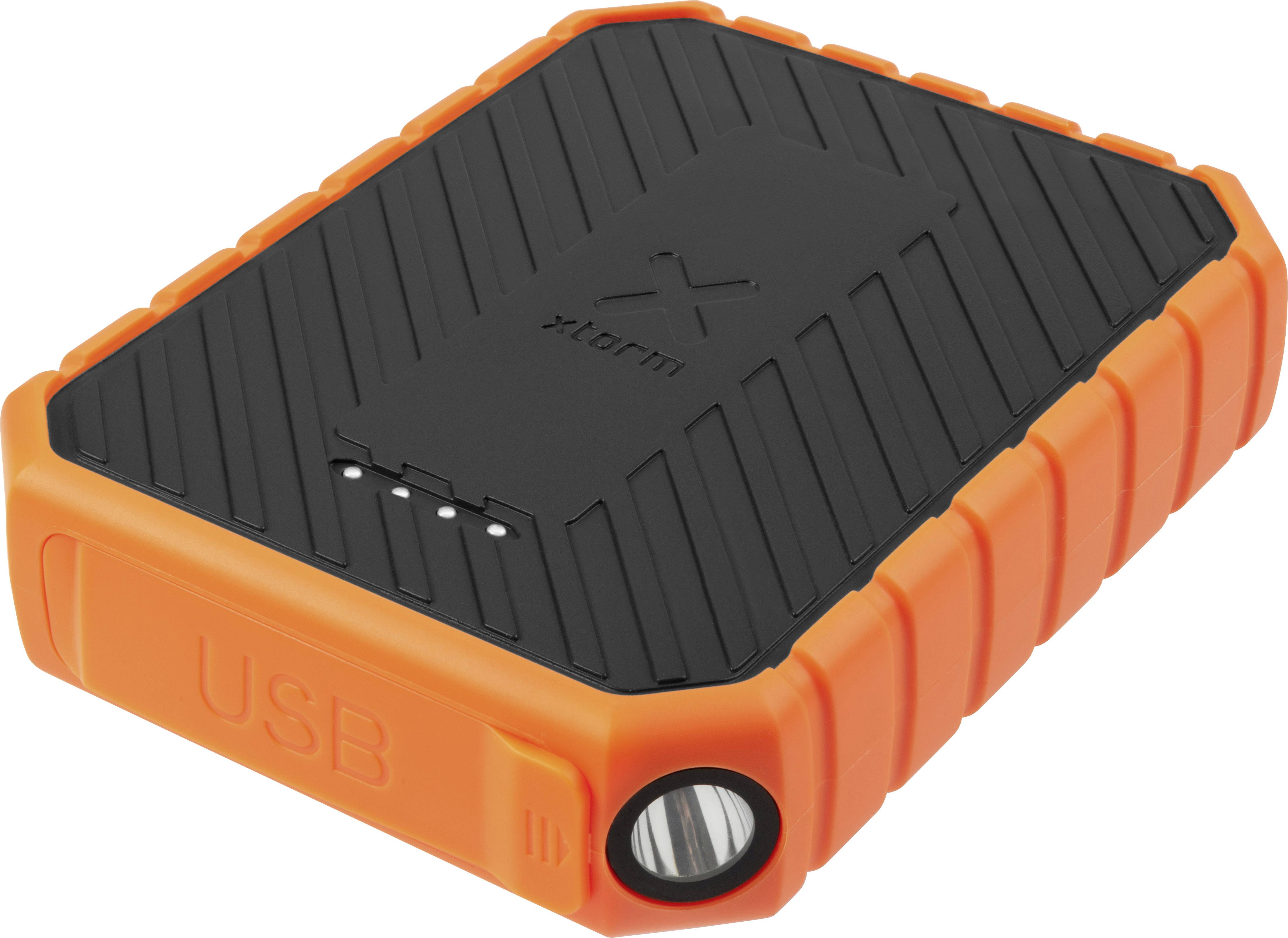 Xtorm by A-Solar Rugged 10000 Powerbank 10000 mAh Quick Charge 3.0, USB PD LiPo USB-A, USB-C® Orang