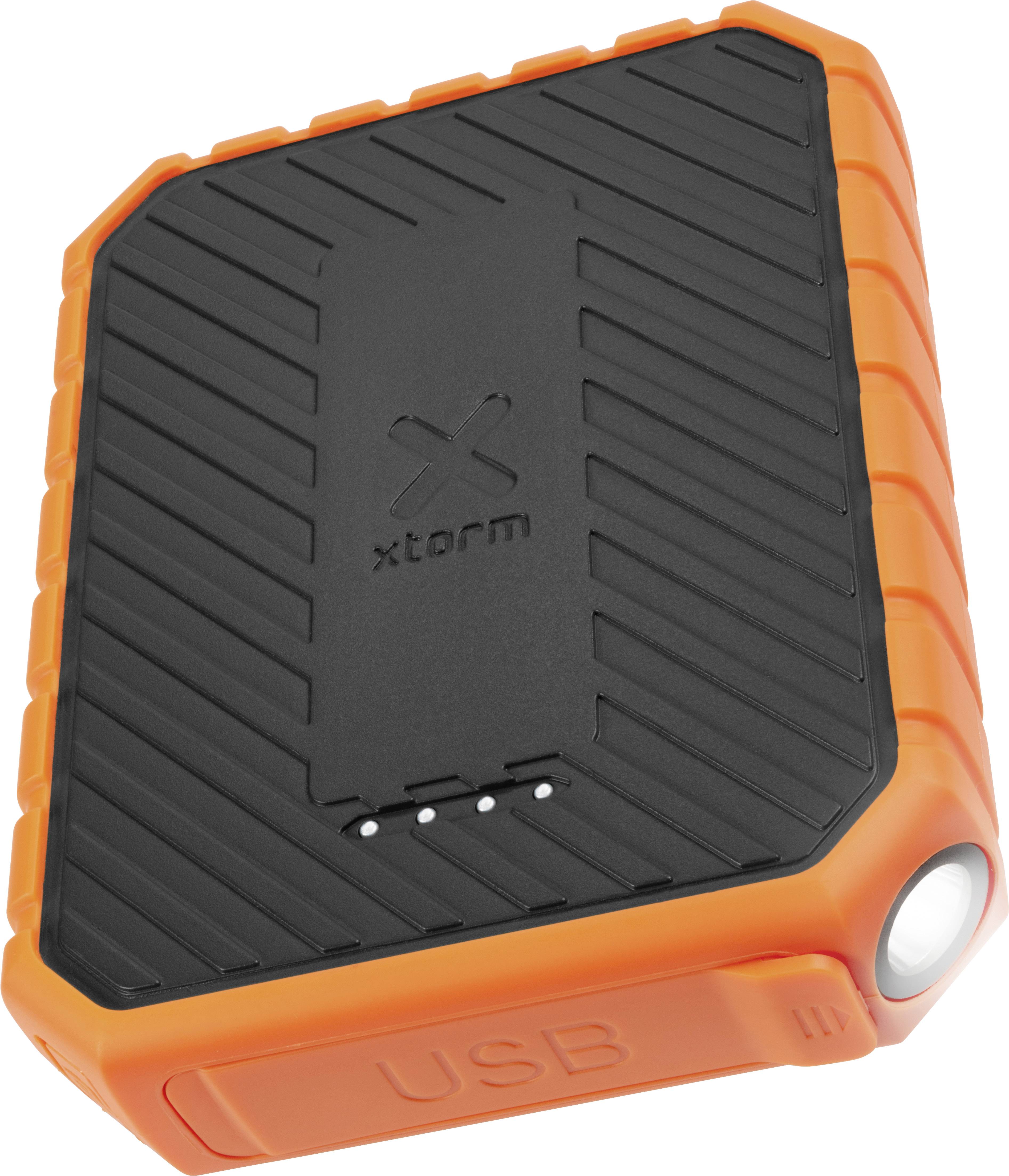 Xtorm by A-Solar Rugged 10000 Powerbank 10000 mAh Quick Charge 3.0, USB PD LiPo USB-A, USB-C® Orang