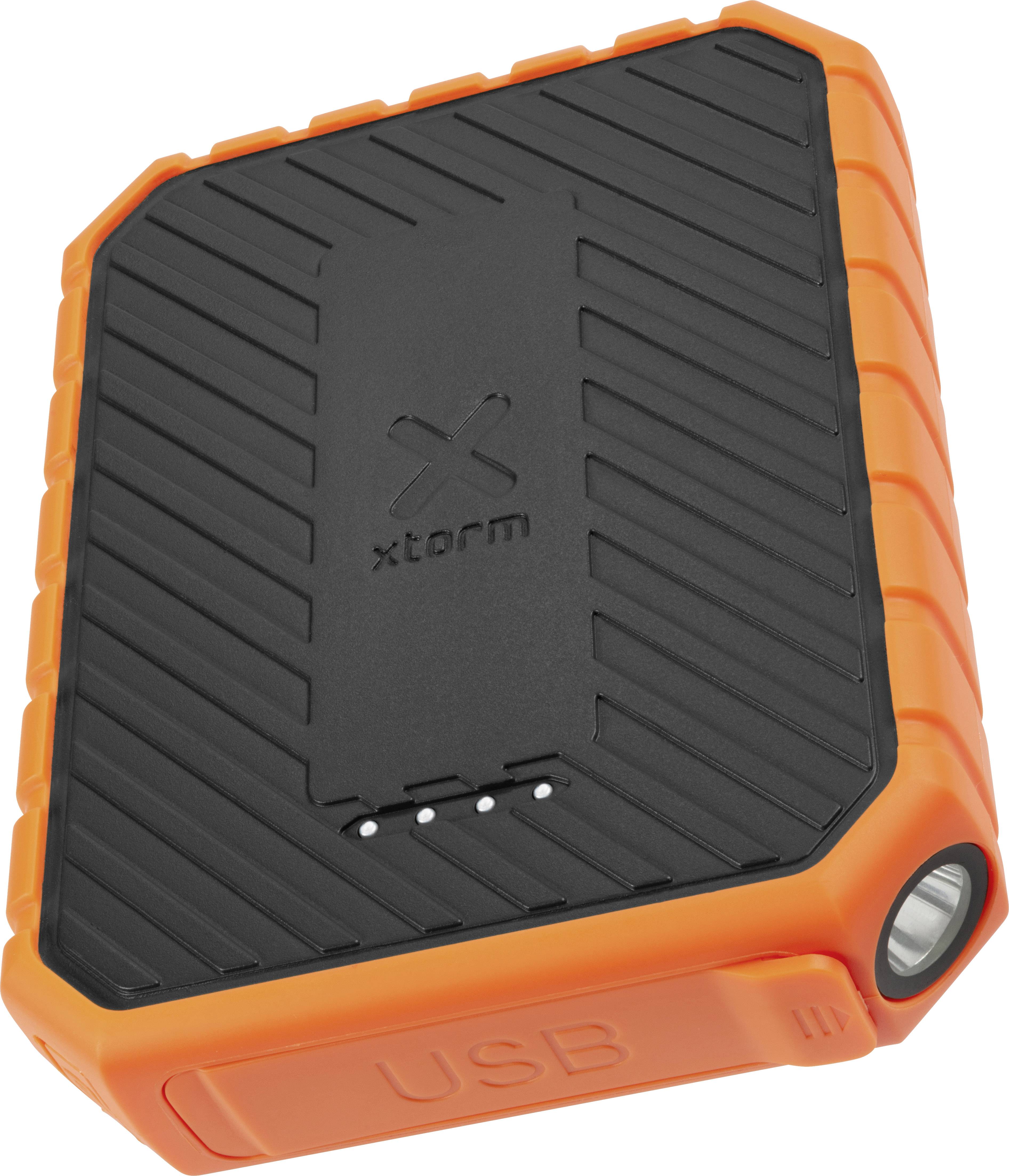 Xtorm by A-Solar Rugged 10000 Powerbank 10000 mAh Quick Charge 3.0, USB PD LiPo USB-A, USB-C® Orang