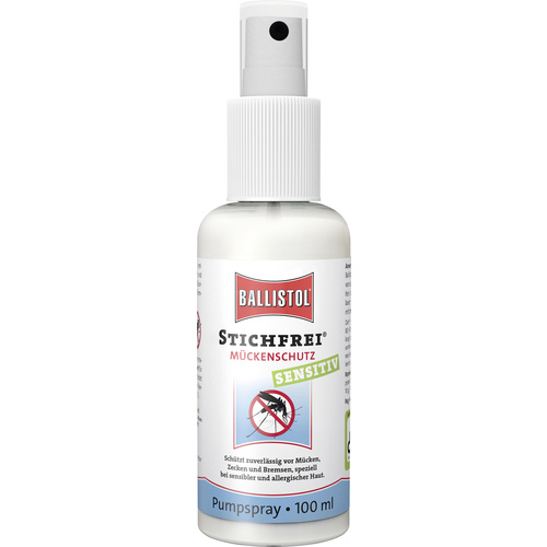 Ballistol Stichfrei Sensitiv 29615 Abwehrstoff Insektenschutz-Spray Transparent 100 ml
