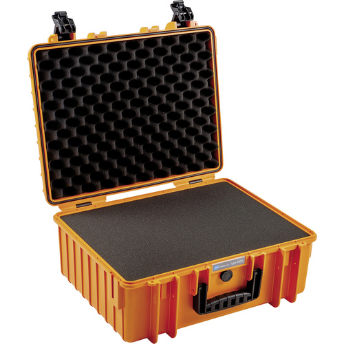 B & W International Outdoor Koffer outdoor.cases Typ 6000 32.6l (B x H x T) 510 x 215 x 419mm Orange 6000/O/SI