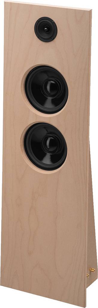 Monacor KATANA-M1 2-Wege Lautsprecher Bausatz inkl. Frequenzweiche, inkl. Kabel