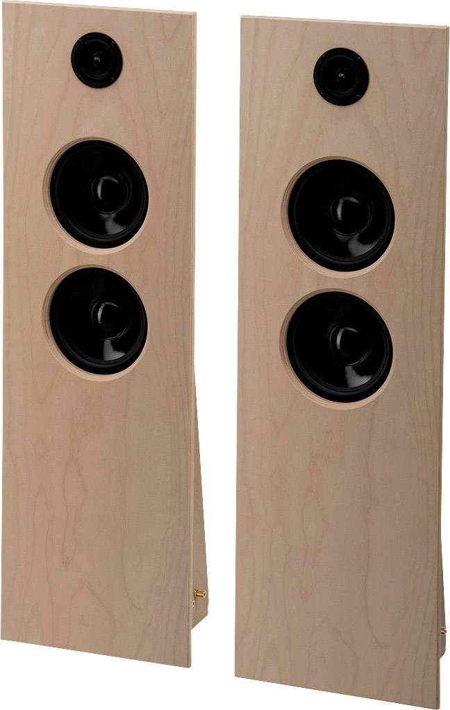 Monacor KATANA-M1 2-Wege Lautsprecher Bausatz inkl. Frequenzweiche, inkl. Kabel