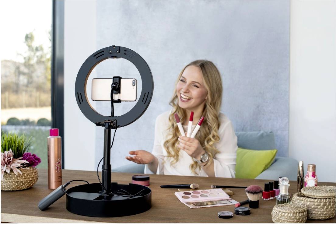 Hama SpotLight FoldUp 102 LED Ringleuchte EEK G (A - G) Anzahl LEDs=128