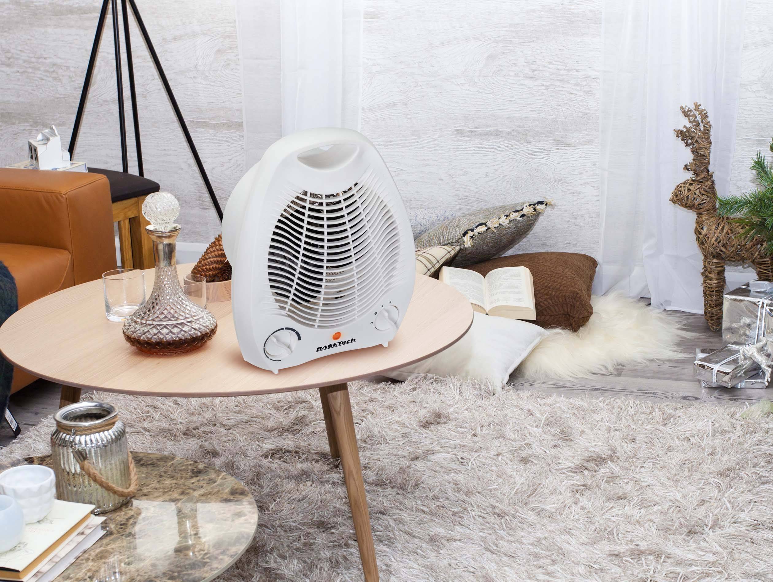 Basetech BT-2268546 Heizlüfter 16m² Weiß