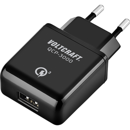 VOLTCRAFT QCP-3000 USB-Ladegerät 19.5 W Steckdose Ausgangsstrom (max.) 3000 mA Anzahl Ausgänge: 1 x