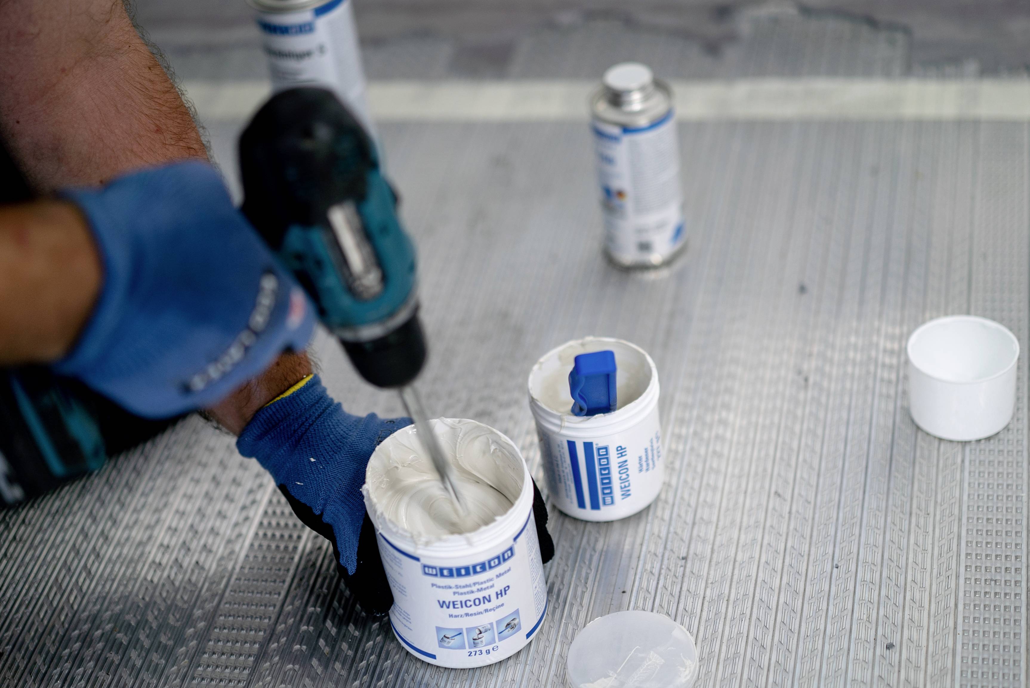 WEICON 10054003 Plastik-Stahl HP 0,5kg 1St.