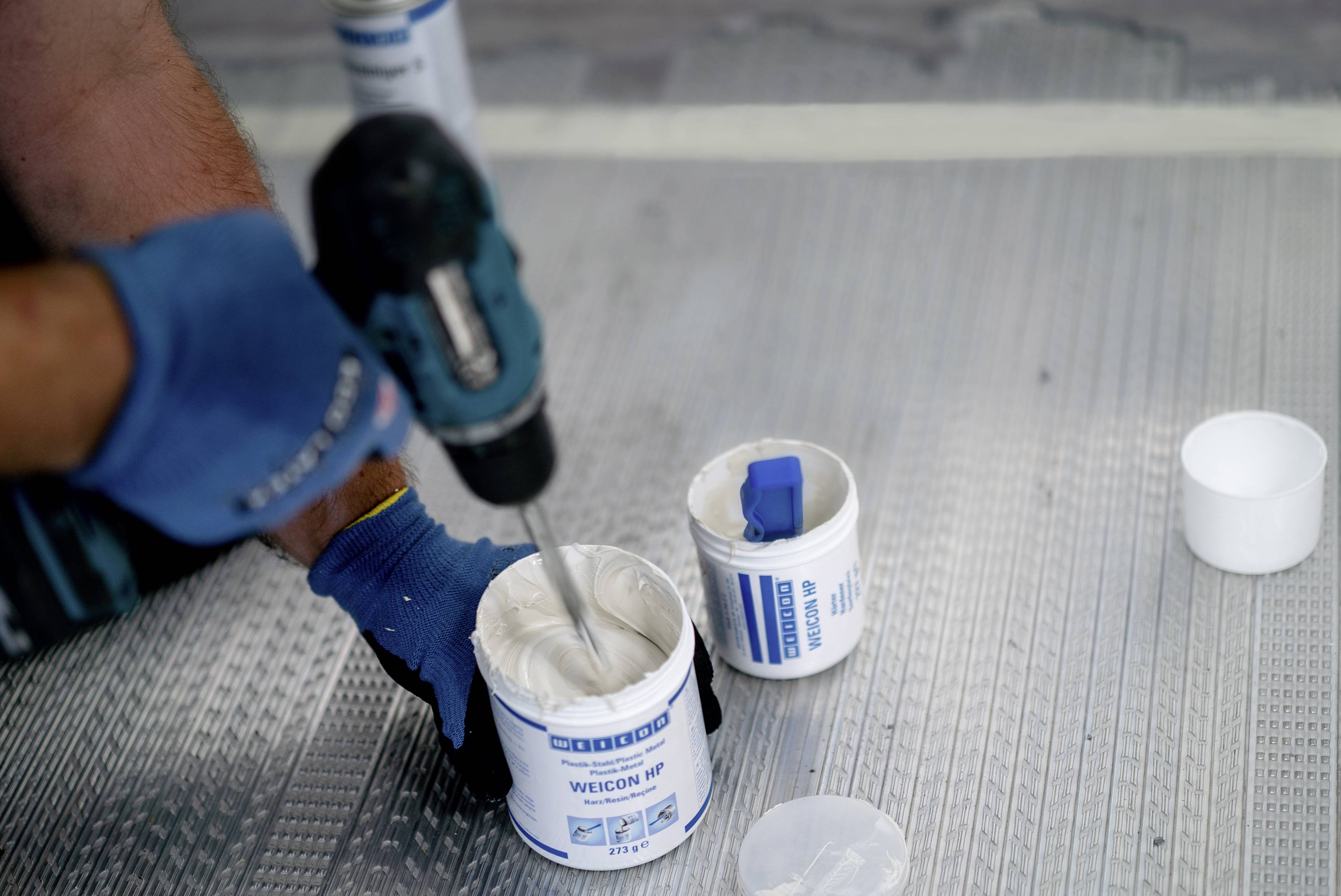 WEICON 10054003 Plastik-Stahl HP 0,5kg 1St.