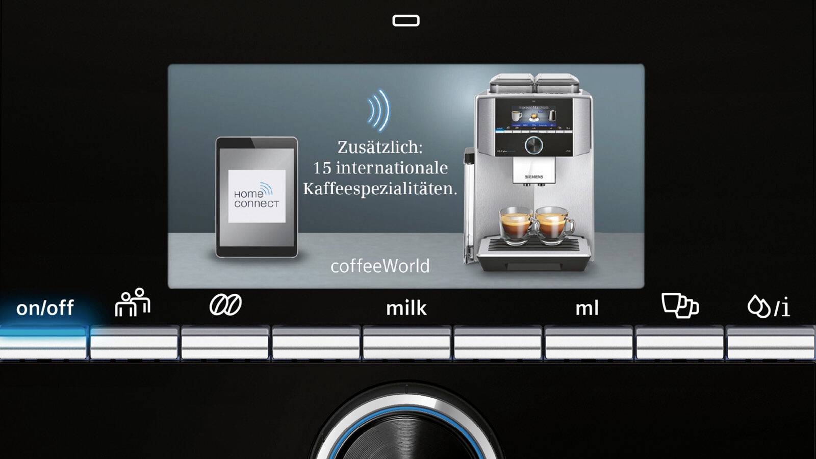 Siemens Hausgeräte TI9578X1DE Kaffeevollautomat Edelstahl, Schwarz