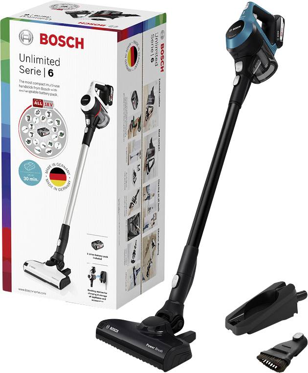 Bosch Haushalt BKS6111P BKS6111P Akku-Handstaubsauger 18 V Beutellos