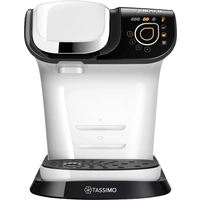 Bosch Haushalt TASSIMO MY WAY 2 TAS6504 Kapselmaschine Weiß, Schwarz inkl. Entkalker, One Touch, herausnehmbare Brühgruppe Bosch Haushalt TASSIMO MY WAY 2 TAS6504 Kapselmaschine Weiß, Schwarz inkl. Entkalker, One Touch, herausnehmbare Brühgruppe