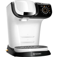 Bosch Haushalt TASSIMO MY WAY 2 TAS6504 Kapselmaschine Weiß, Schwarz inkl. Entkalker, One Touch, herausnehmbare Brühgruppe Bosch Haushalt TASSIMO MY WAY 2 TAS6504 Kapselmaschine Weiß, Schwarz inkl. Entkalker, One Touch, herausnehmbare Brühgruppe