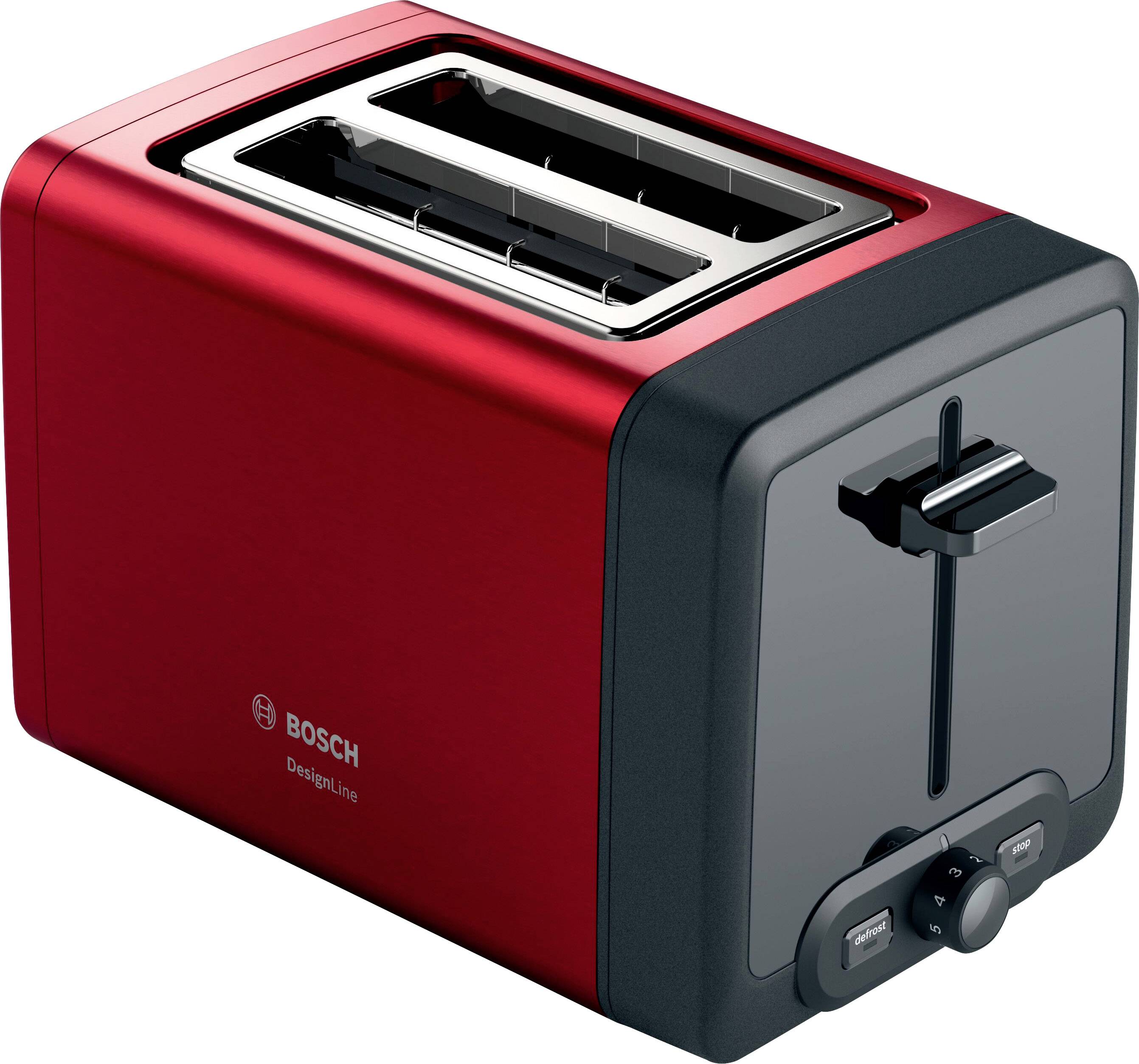 Bosch Haushalt TAT4P424DE Toaster Rot digitalo