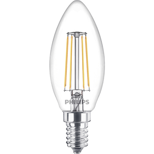 Philips Lighting 76307700 LED EEK F (A - G) E14 Kerzenform 4.3 W = 40 W Warmweiß (Ø x L) 3.5 cm x 9