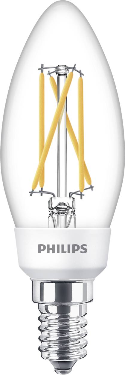 Philips LED 77215400 LED EEK F (A - G) E14 Kerzenform 5 W, 2.5 W, 1 W = 40 W, 18 W, 9 W Warmweiß