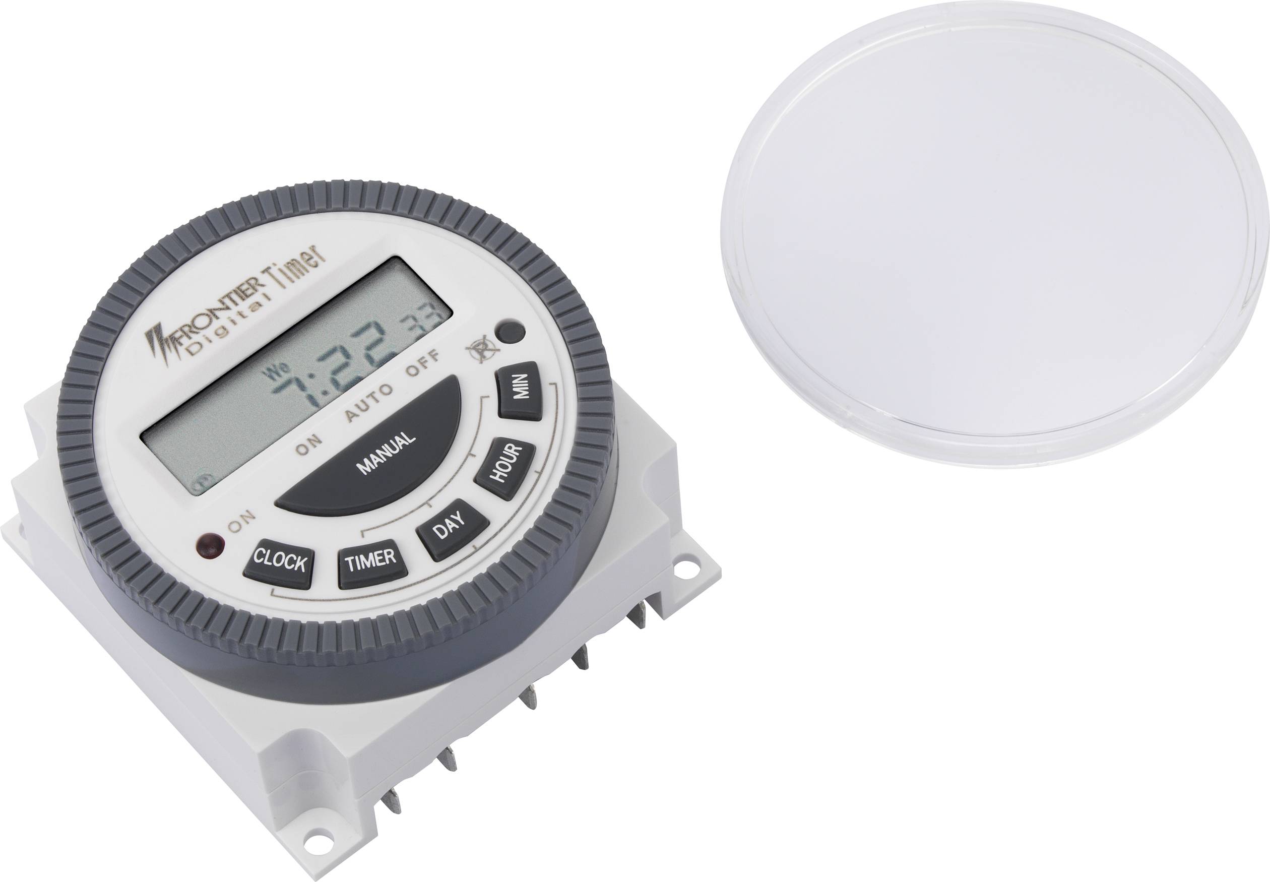 Fronttafeleinbau-Zeitschaltuhr digital 230 V/AC 4000W
