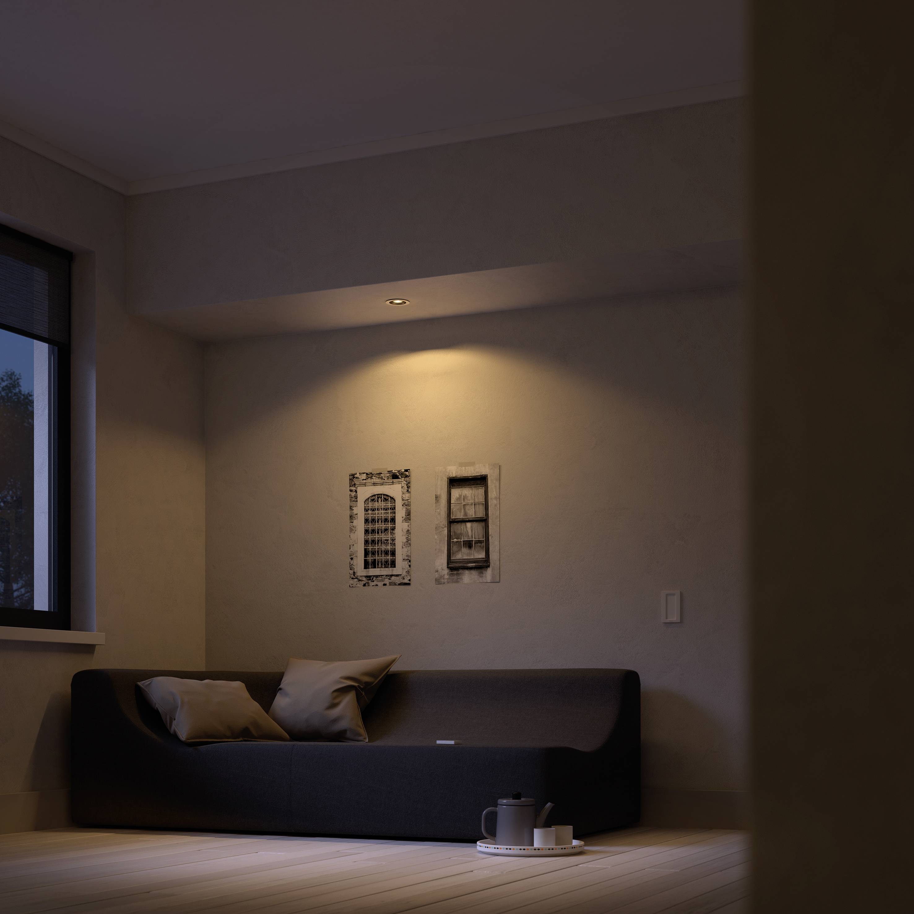 Philips Lighting Hue LED-Einbauleuchte 5041148P9 Milliskin GU10 5W Warmweiß, Neutralweiß, Tageslichtweiß