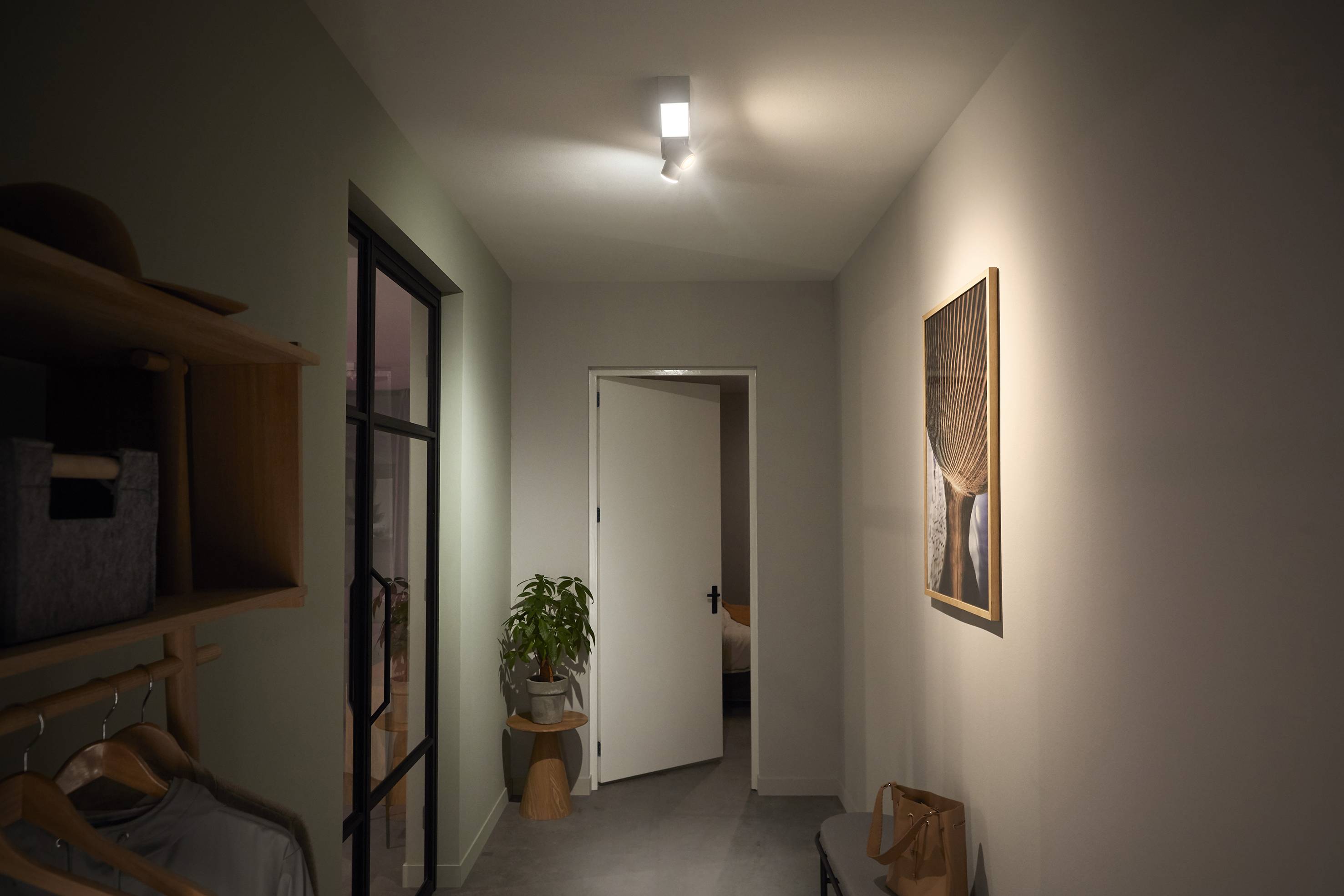 Philips LED LED Decken- und Wandleuchte 5061031P7 Centris GU10, LED fest eingebaut 22.4 W