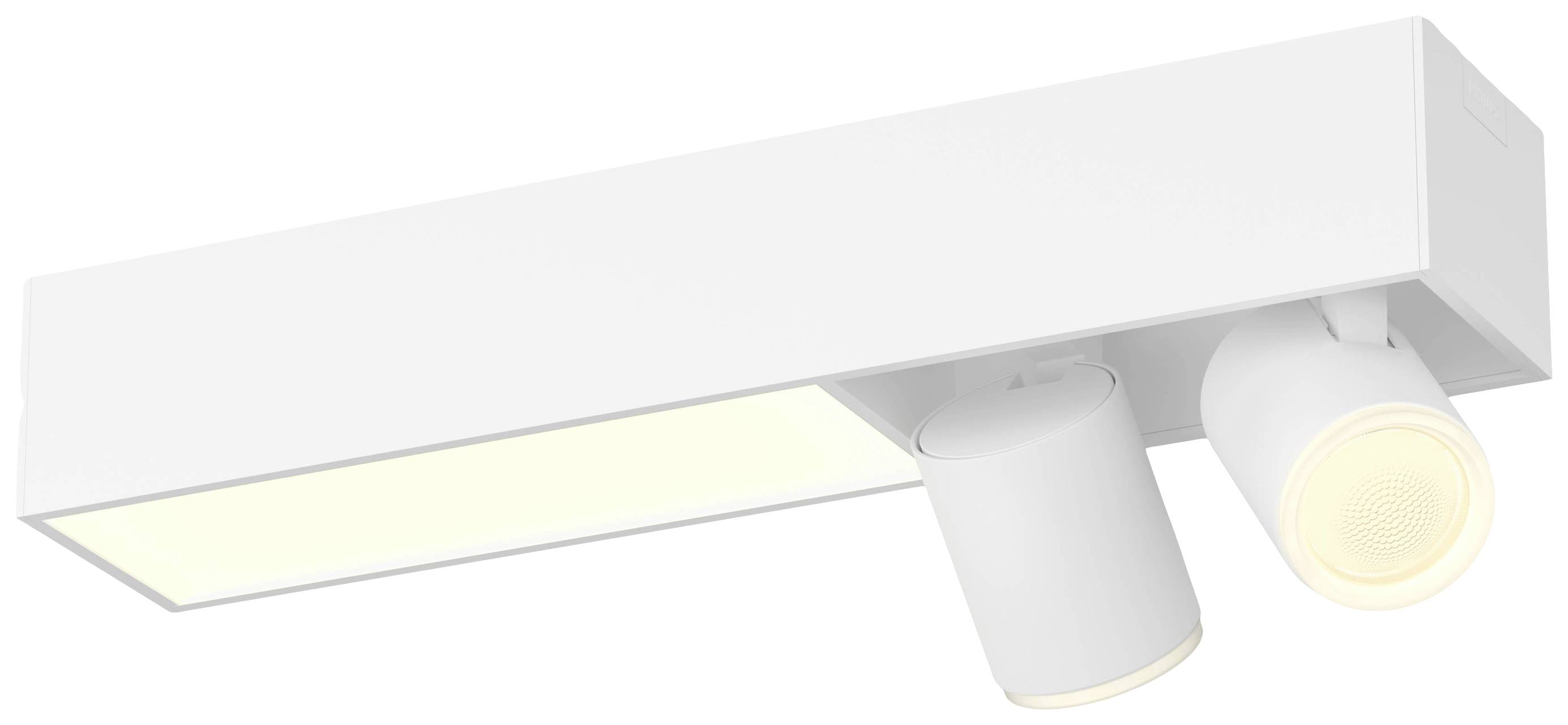 Philips LED LED Decken- und Wandleuchte 5061031P7 Centris GU10, LED fest eingebaut 22.4 W