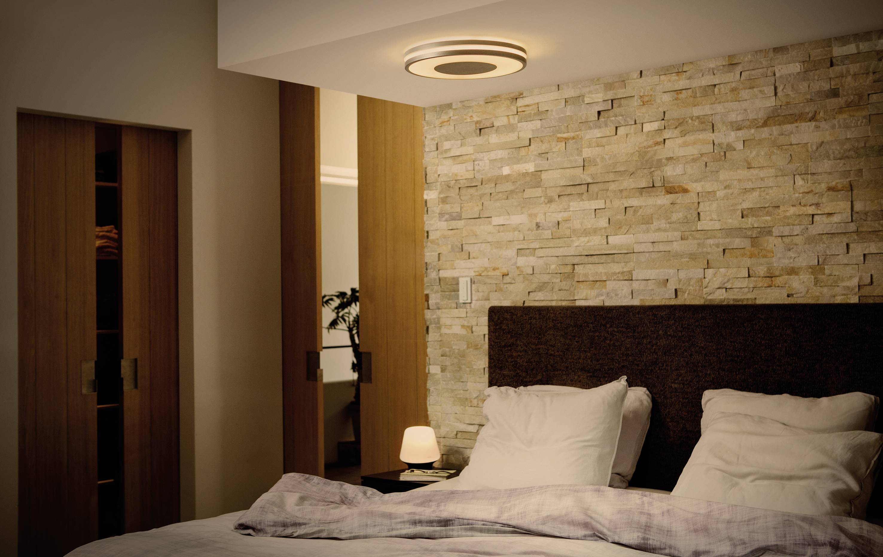 Philips Lighting Hue LED Decken- und Wandleuchte 3261048P6 Being LED fest eingebaut 27 W Warmweiß, Neutralweiß, Tageslichtweiß