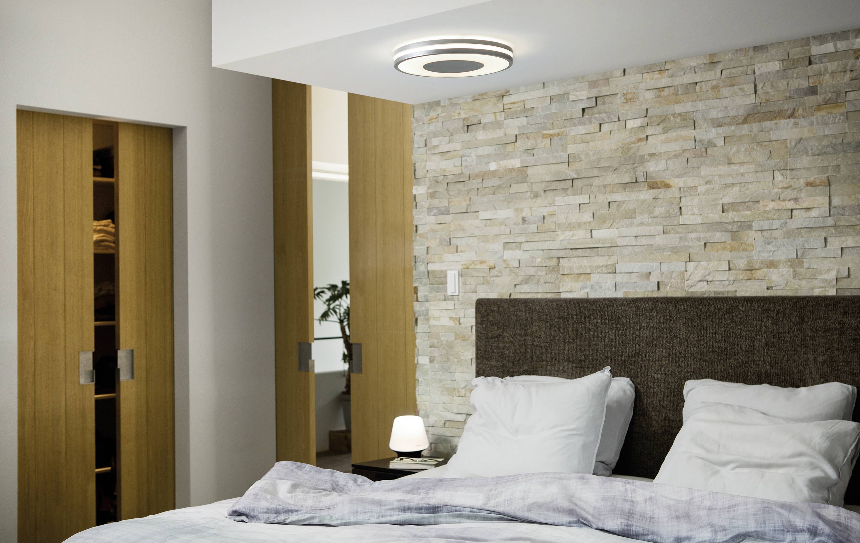 Philips Lighting Hue LED Decken- und Wandleuchte 3261048P6 Being LED fest eingebaut 27 W Warmweiß, Neutralweiß, Tageslichtweiß