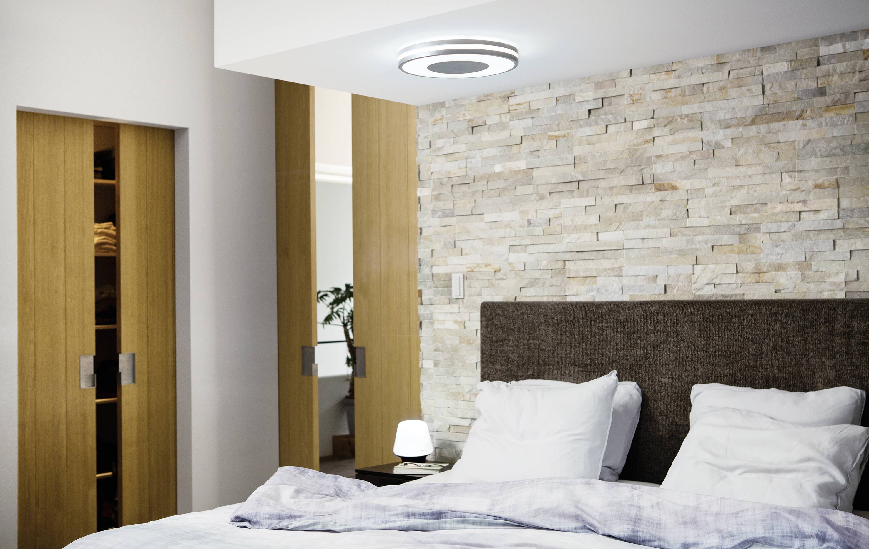 Philips Lighting Hue LED Decken- und Wandleuchte 3261048P6 Being LED fest eingebaut 27 W Warmweiß, Neutralweiß, Tageslichtweiß