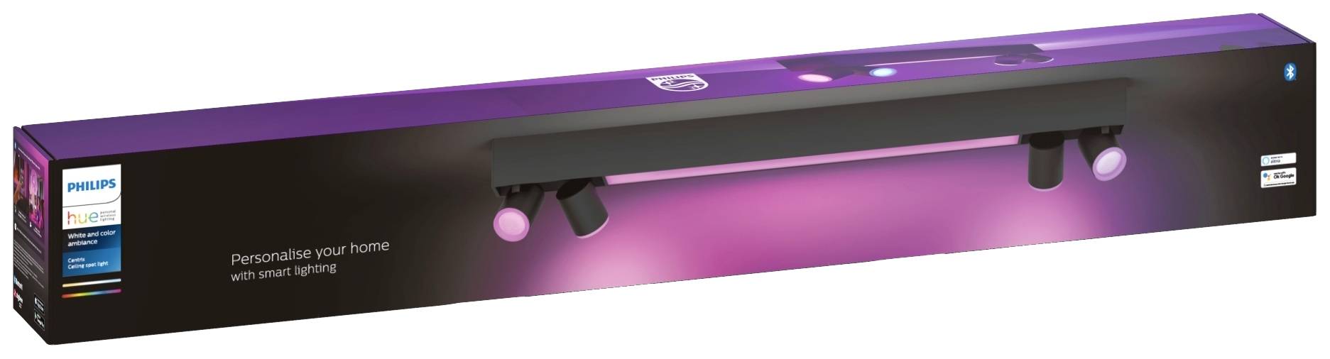 Philips LED LED Decken- und Wandleuchte 5060730P7 Centris GU10, LED fest eingebaut 62.8 W