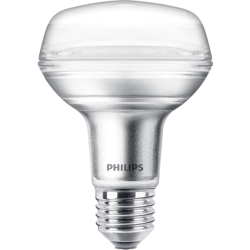 Philips Lighting 77387800 LED CEE F (A - G) E27 réflecteur 8 W = 100 W blanc chaud (Ø x L) 8 cm x 11.2 cm 1 pc(s)