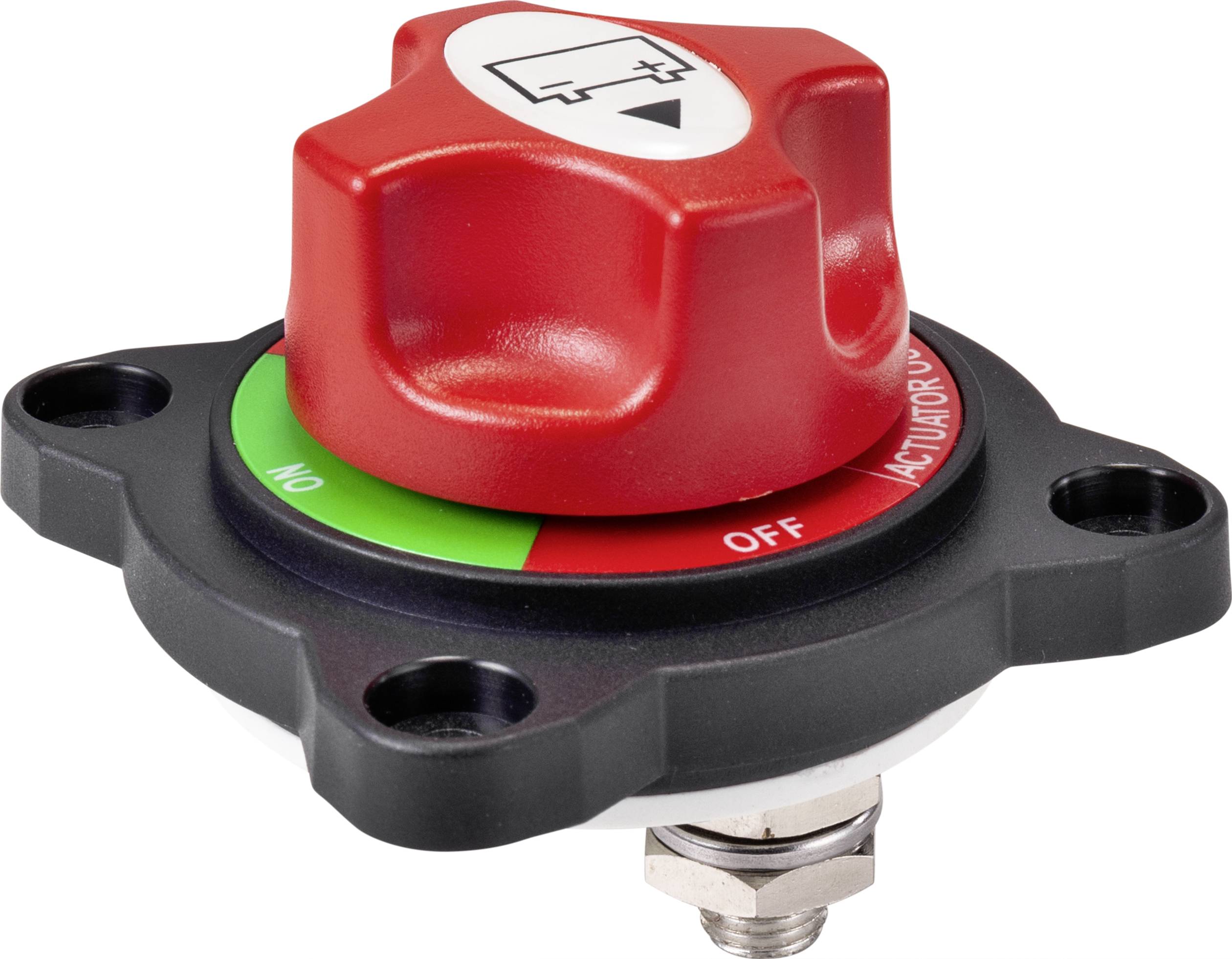 TRU COMPONENTS TC-9076248 Kfz-Batterieschalter 50 V/DC 300A 1 x Aus/Ein rastend IP68 1St.