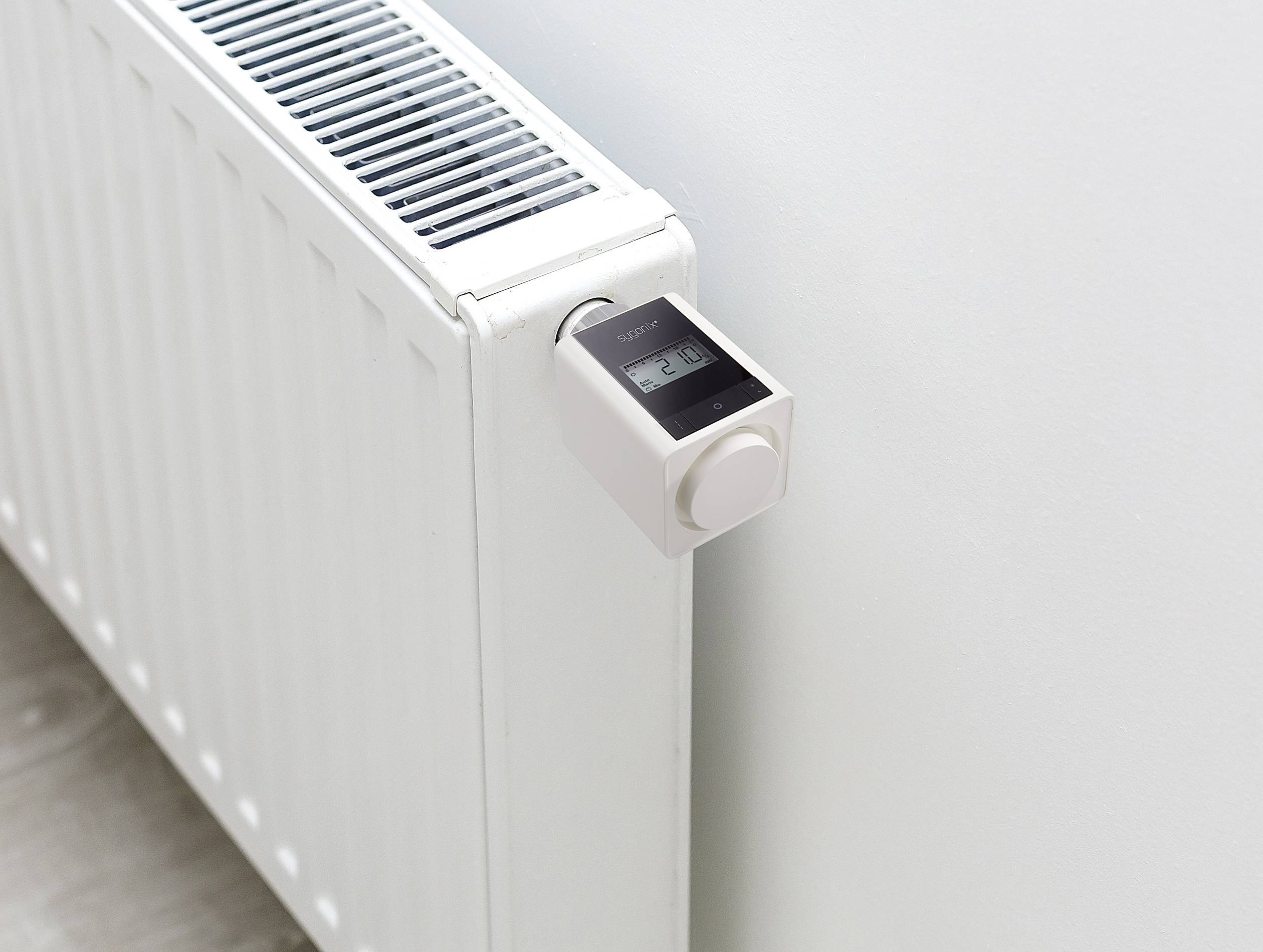 Sygonix SY-4538250 Heizkörperthermostat-Set elektronisch 2er Set 0.5 bis 29.5°C