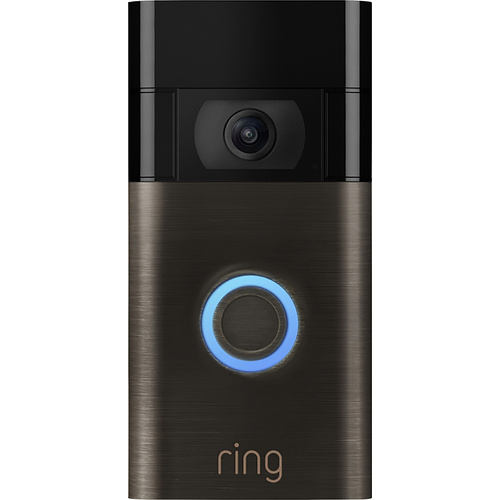 Ring 8VR1SZ-VEU0 IP-Video-Türsprechanlage Video Doorbell 2. Gen WLAN Außeneinheit 1 Familienhaus Ve