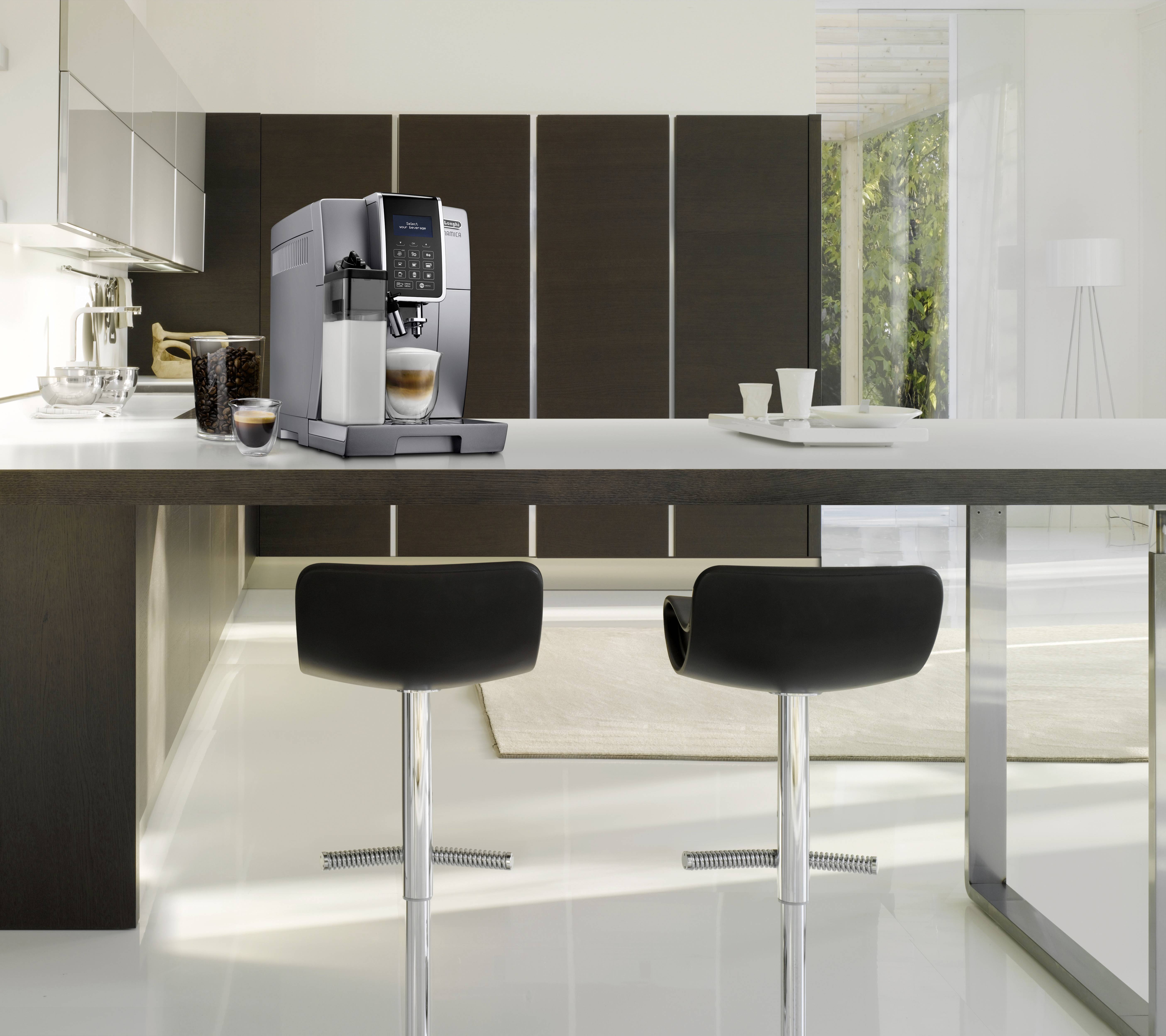 DeLonghi ECAM 356.77.S 0132215382 Kaffeevollautomat Silber