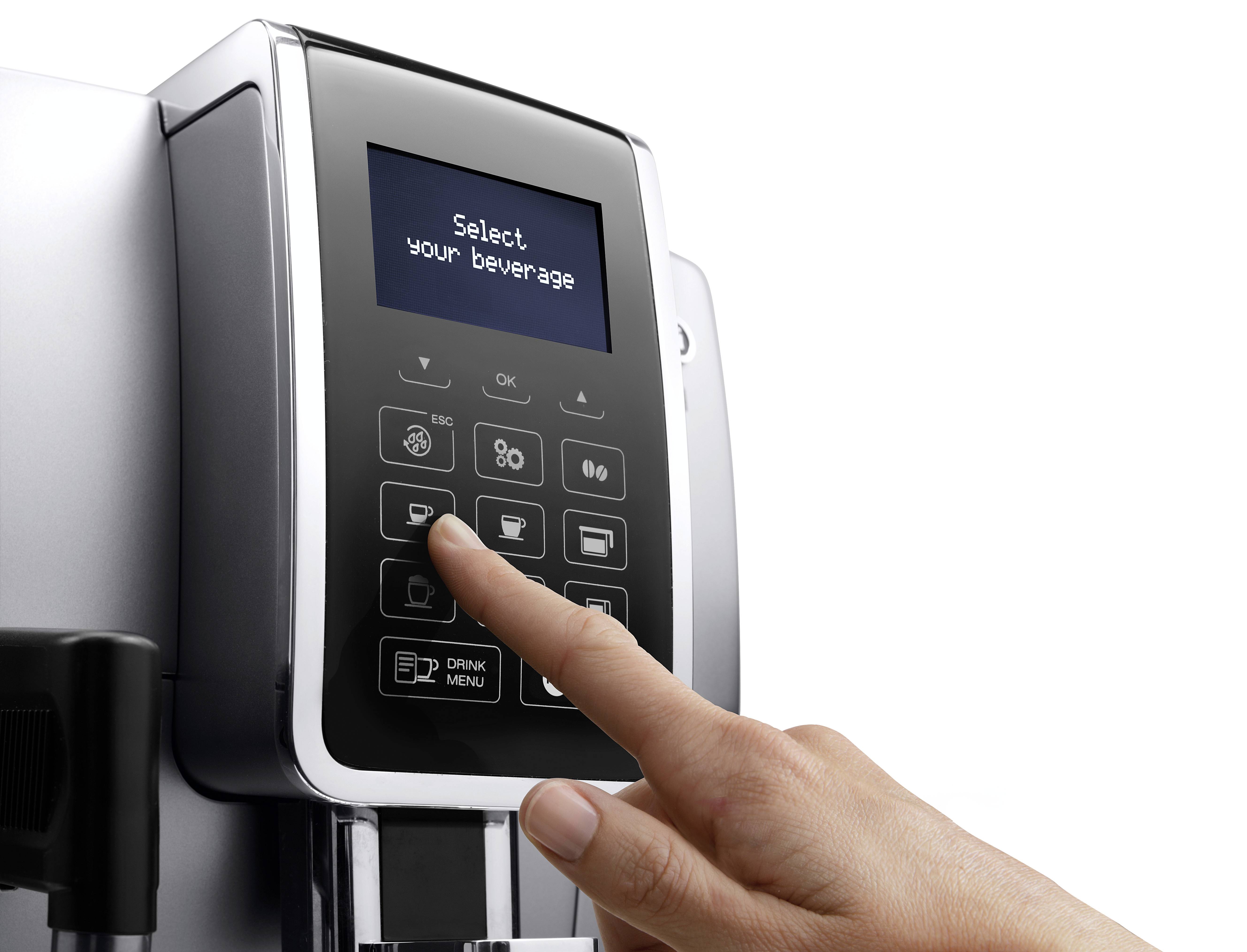 DeLonghi ECAM 356.77.S 0132215382 Kaffeevollautomat Silber