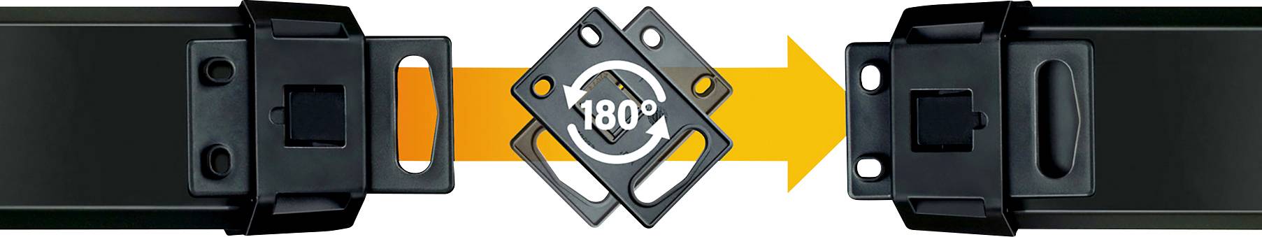 Brennenstuhl 1951160607 Steckdosenleiste mit Schalter 6fach Schwarz Schutzkontakt 1 St.