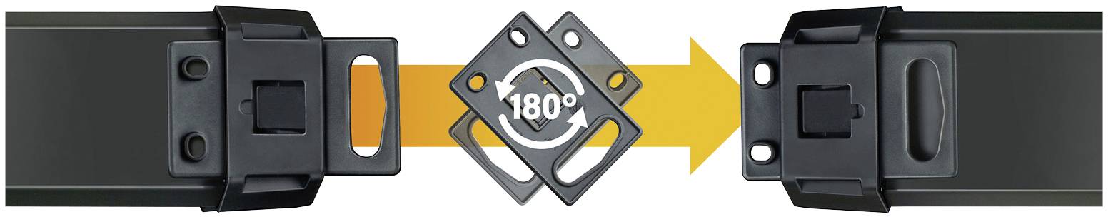 Brennenstuhl 1951160607 Steckdosenleiste mit Schalter 6fach Schwarz Schutzkontakt 1St.