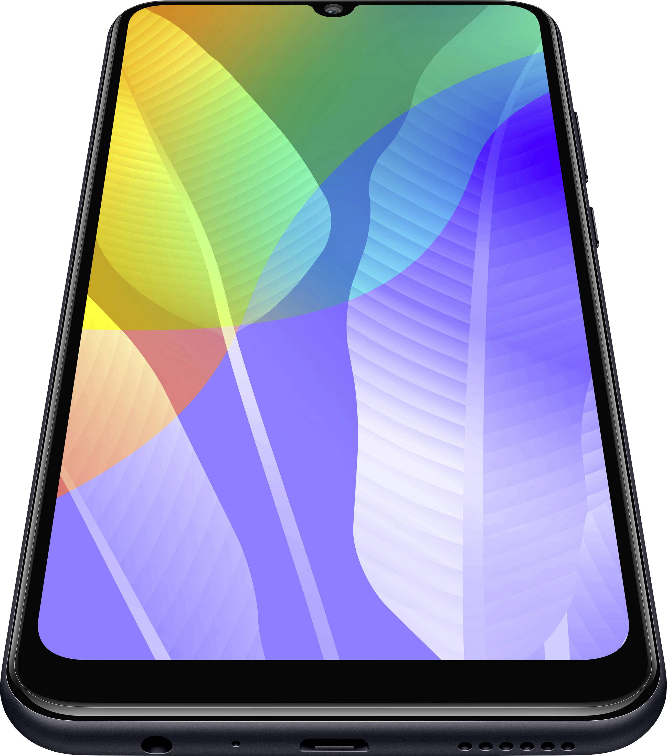 HUAWEI Y6p Dual-SIM Smartphone 64 GB 6.3 Zoll (16 cm) Dual-SIM Android™ 10 Midnight Black