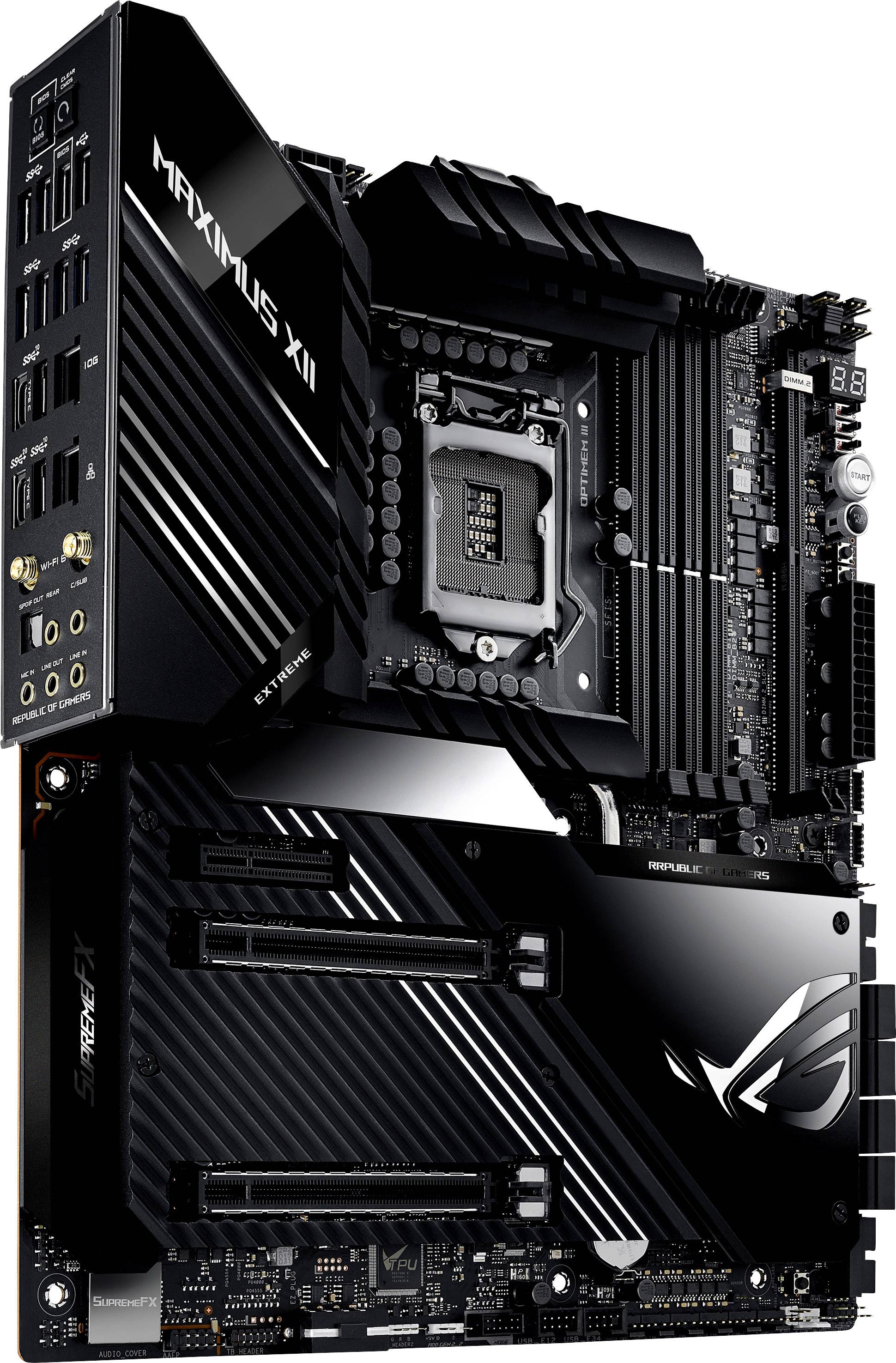 Asus ROG MAXIMUS XII EXTREME Mainboard Sockel (PC) Intel® 1200 Formfaktor (Details) E-ATX Mainboard