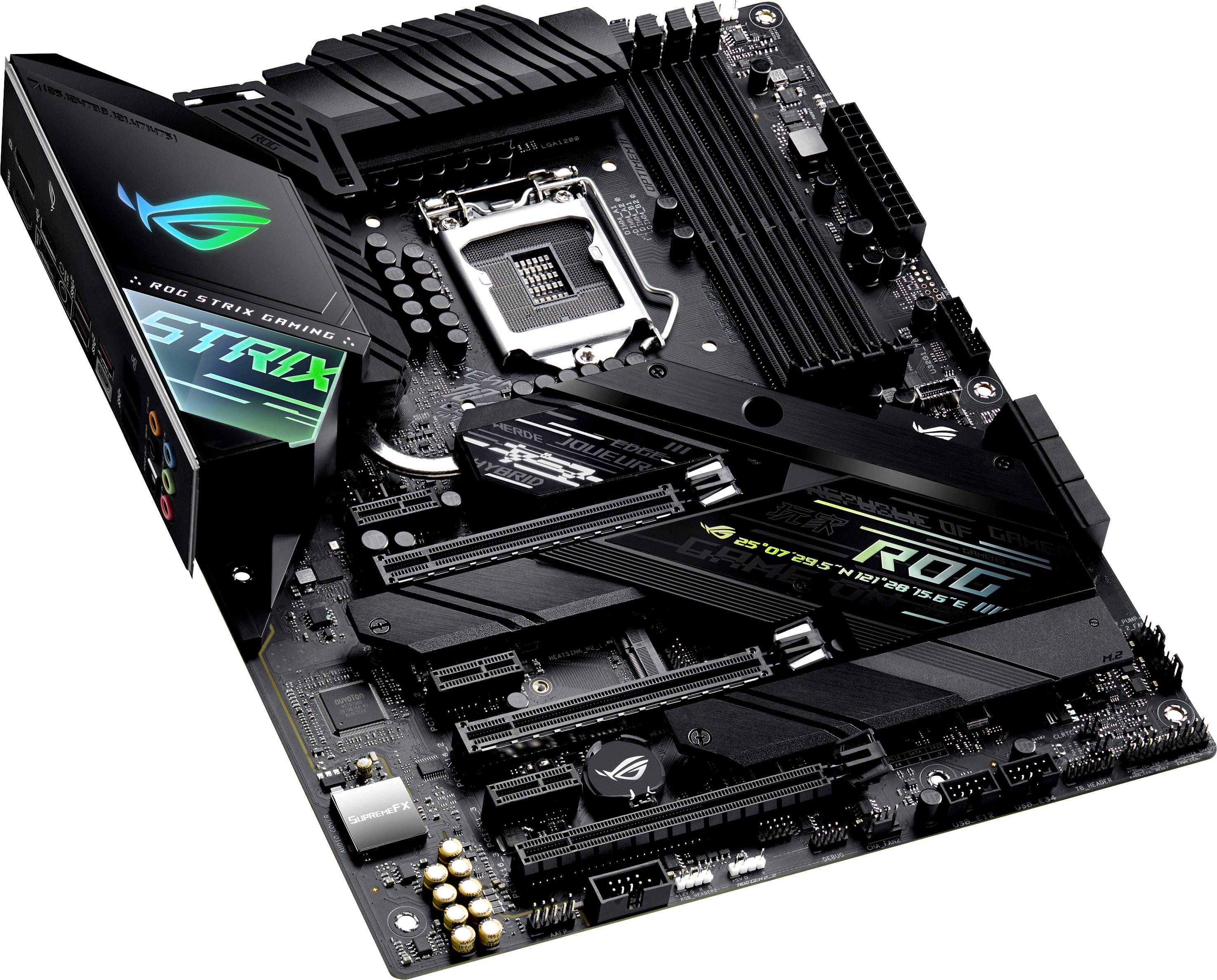 Asus ROG STRIX Z490-F GAMING Mainboard Sockel (PC) Intel® 1200 Formfaktor (Details) ATX Mainboard-Chipsatz Intel® Z490