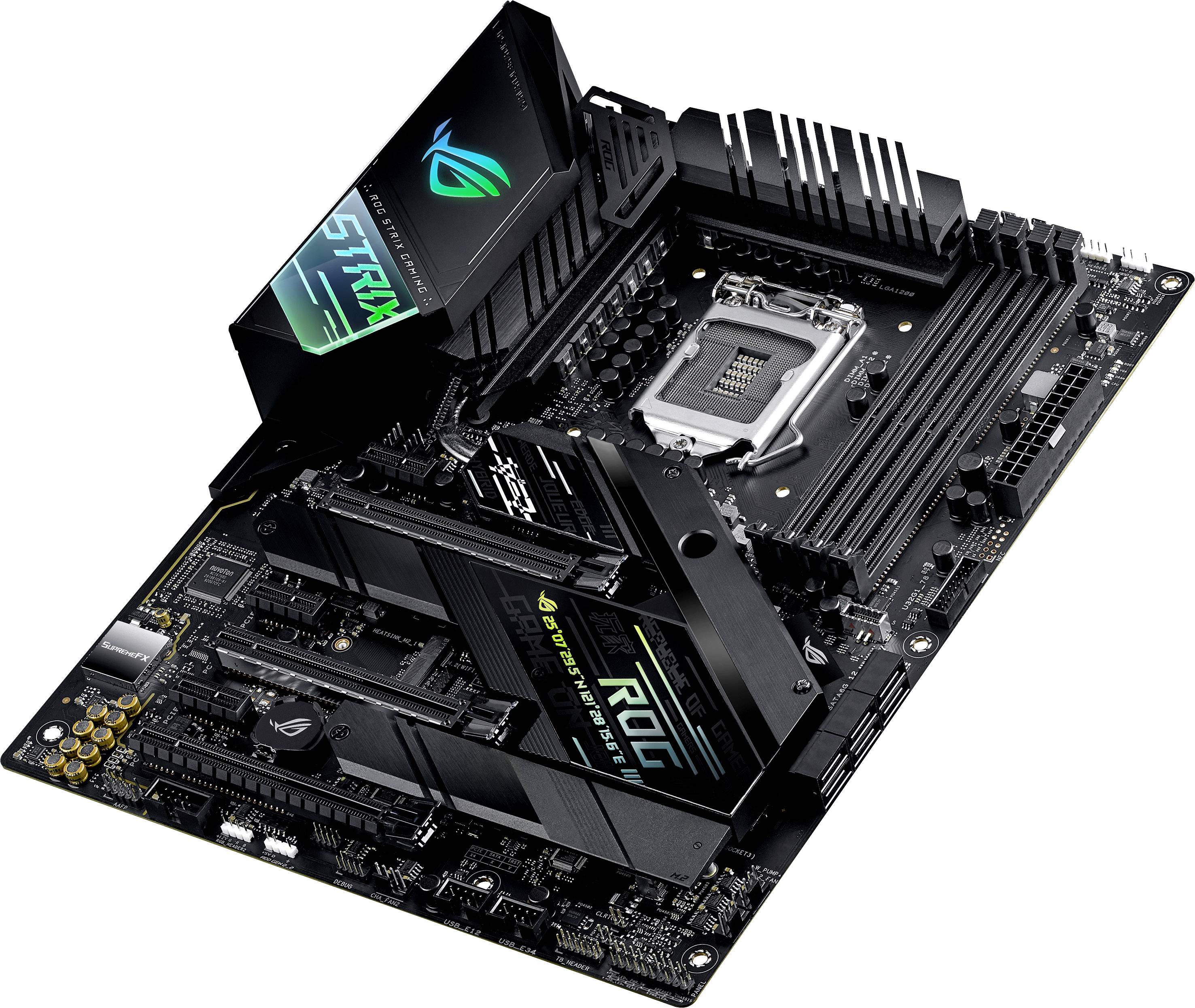 Asus ROG STRIX Z490-F GAMING Mainboard Sockel (PC) Intel® 1200 Formfaktor (Details) ATX Mainboard-Chipsatz Intel® Z490