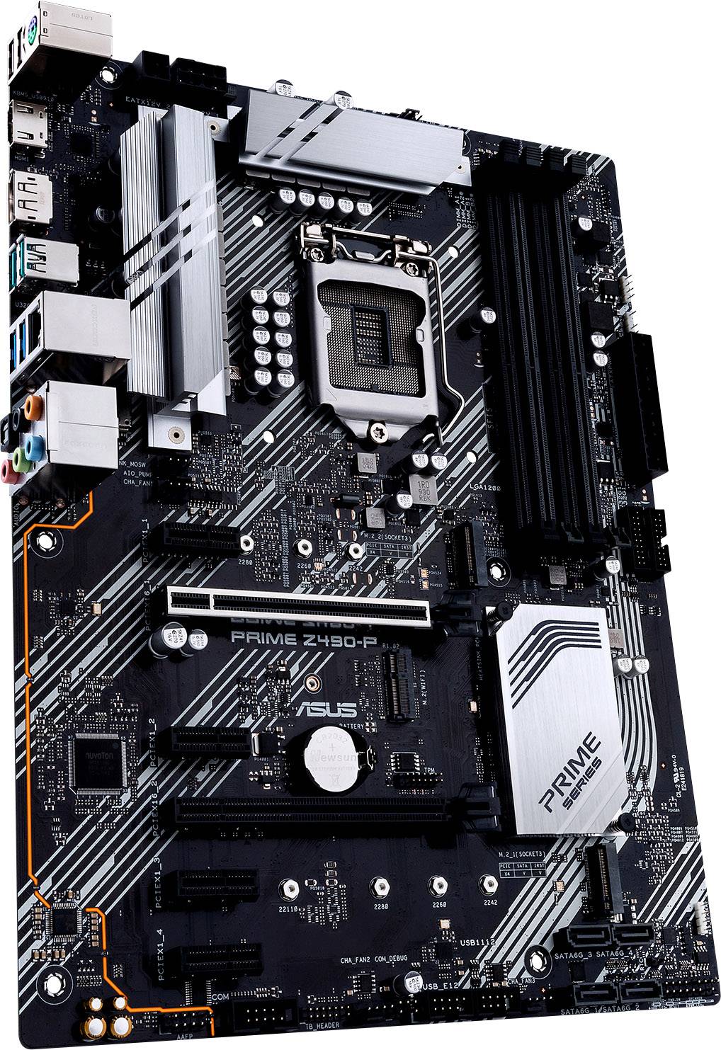 Asus PRIME Z490-P Mainboard Sockel (PC) Intel® 1200 Formfaktor (Details) ATX Mainboard-Chipsatz Intel® Z490