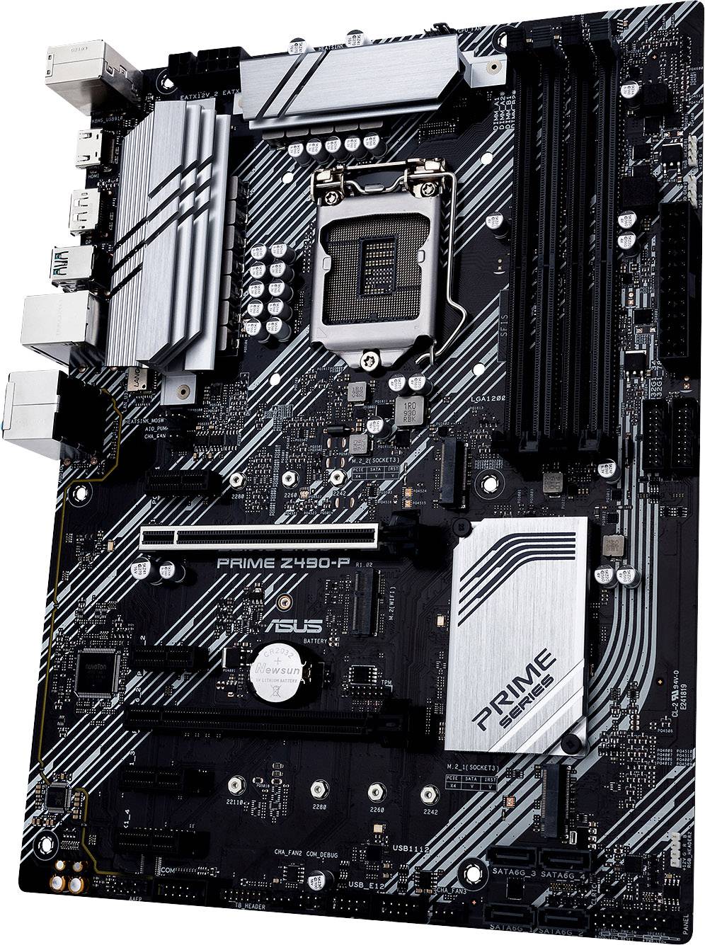 Asus PRIME Z490-P Mainboard Sockel (PC) Intel® 1200 Formfaktor (Details) ATX Mainboard-Chipsatz Intel® Z490